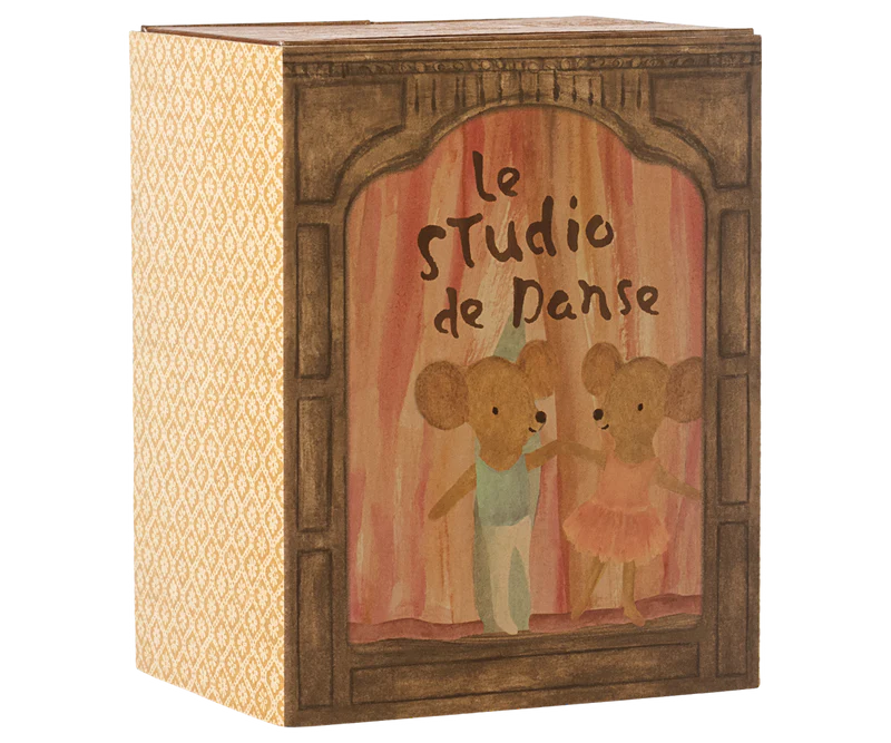 Maileg | Ballet Mice in Dance Studio, Little Sister & Brother