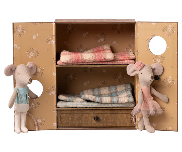 Maileg | Ballet Mice in Dance Studio, Little Sister & Brother
