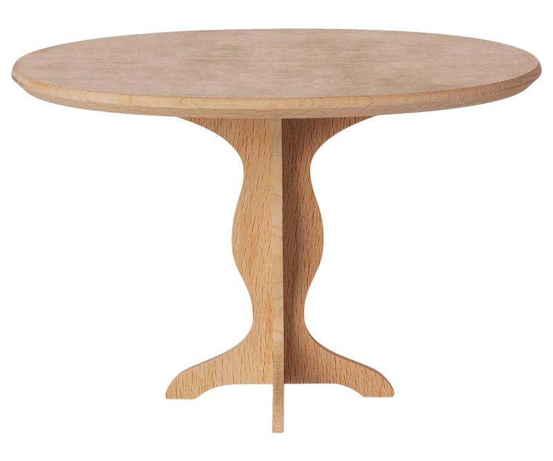 Maileg | Oval Table, Mini - Nature