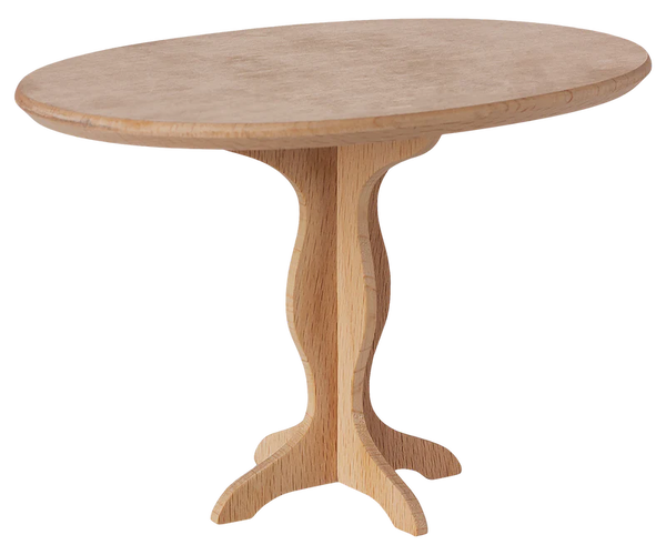 Maileg | Oval Table, Mini - Nature