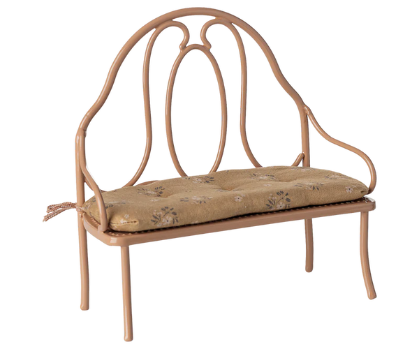 Maileg | Vintage Bench, Mini - Dark Powder