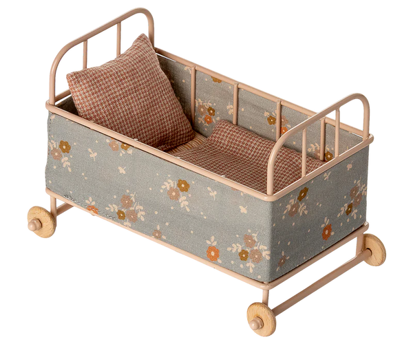 Maileg | Cot Bed, Micro - Powder