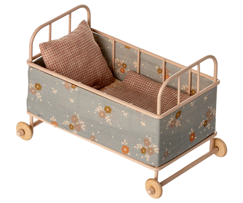 Maileg | Cot Bed, Micro - Powder