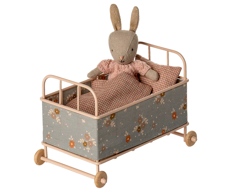 Maileg | Cot Bed, Micro - Powder