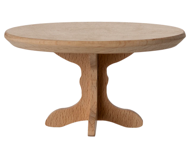 Maileg | Oval Coffee Table, Mouse - Nature