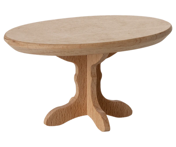 Maileg | Oval Coffee Table, Mouse - Nature