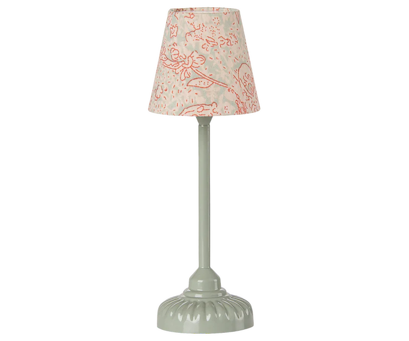 Maileg | Vintage Floor Lamp, Mouse - Mint