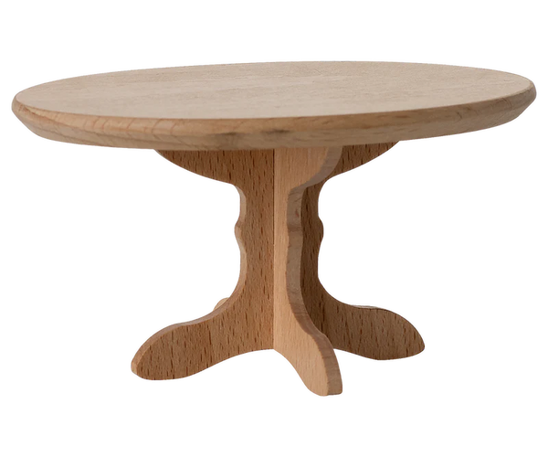 Maileg | Oval Dining Table, Mouse - Nature