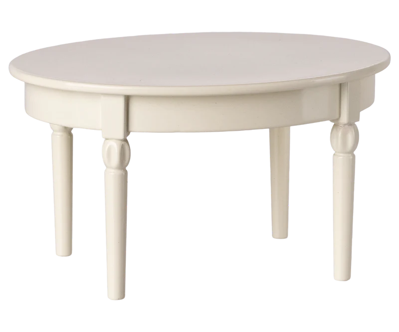 Maileg | Vintage Dining Table, Mouse - Off White