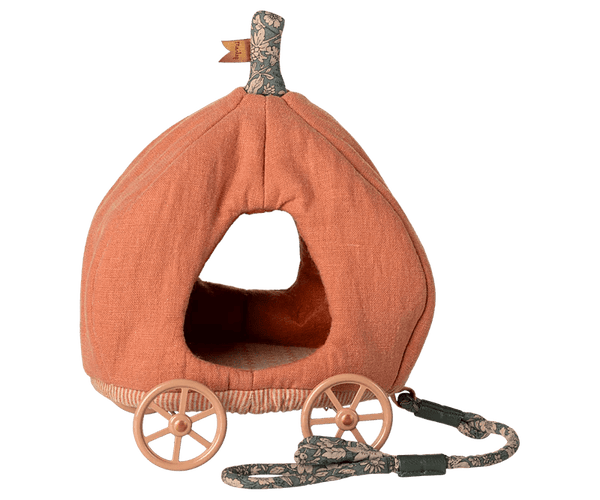 Maileg | Pumpkin Carriage, Mouse, , Maileg - All The Little Bows