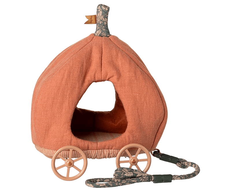 Maileg | Pumpkin Carriage, Mouse, , Maileg - All The Little Bows