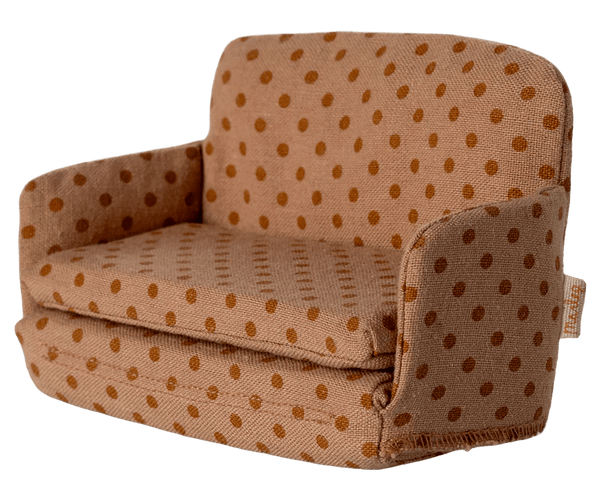 Maileg | Sofa Bed, Mouse - Dots, , Maileg - All The Little Bows