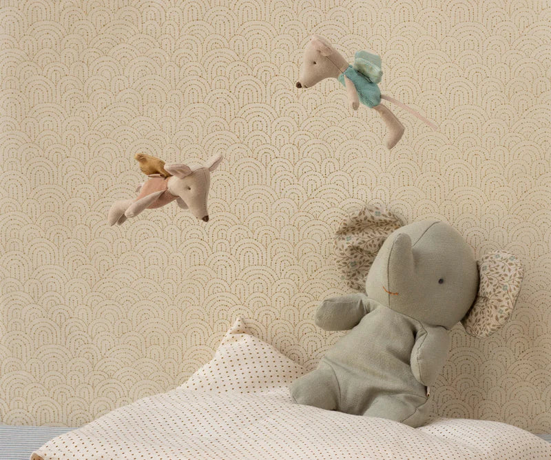 Maileg | Fairy Mouse, Little - Mint