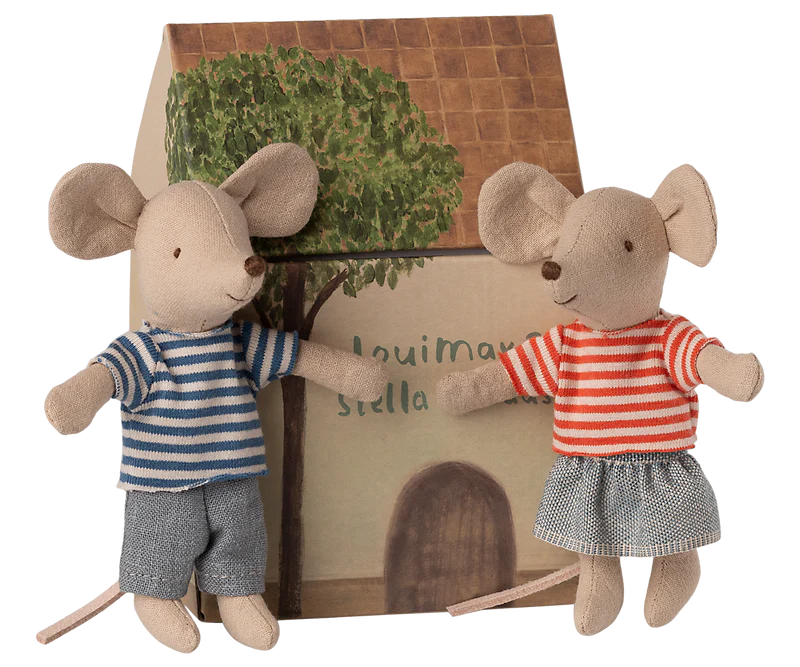 Maileg | LouiMax and Stella, Little Brother & Sister Mice