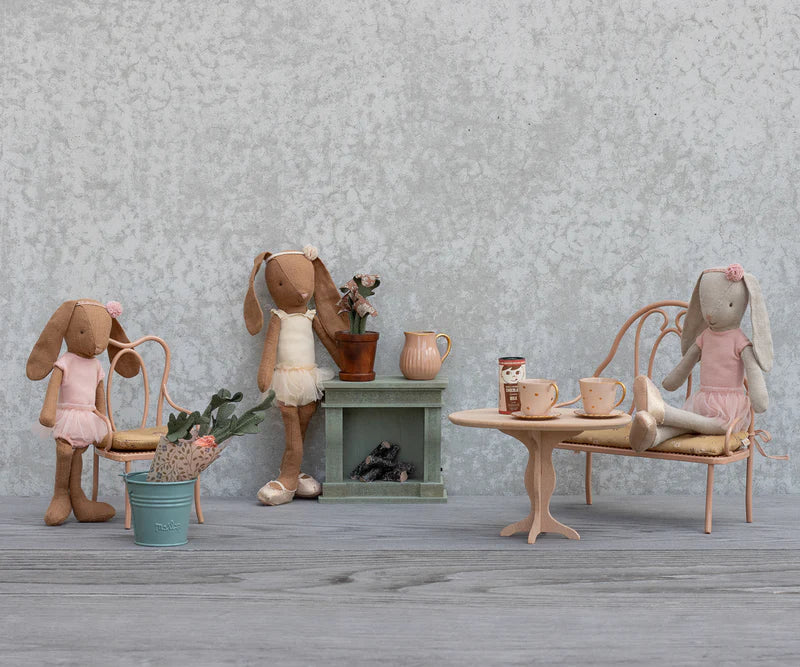 Maileg | Vintage Chair, Mini - Dark Powder