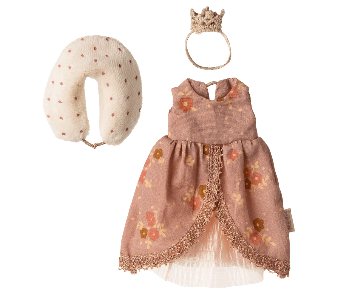 open lace back dress Itty Mouse Princess Dress
