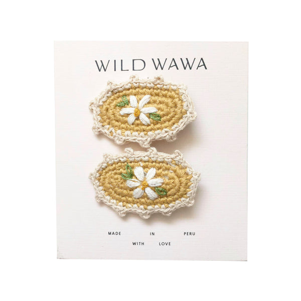 Scallop Clip Set || Honeycomb