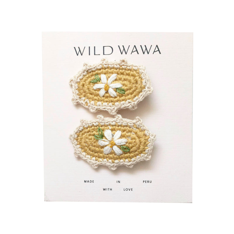 Scallop Clip Set || Honeycomb