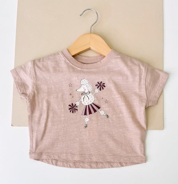 Boxy Tee || Poodle, , Rylee + Cru - All The Little Bows