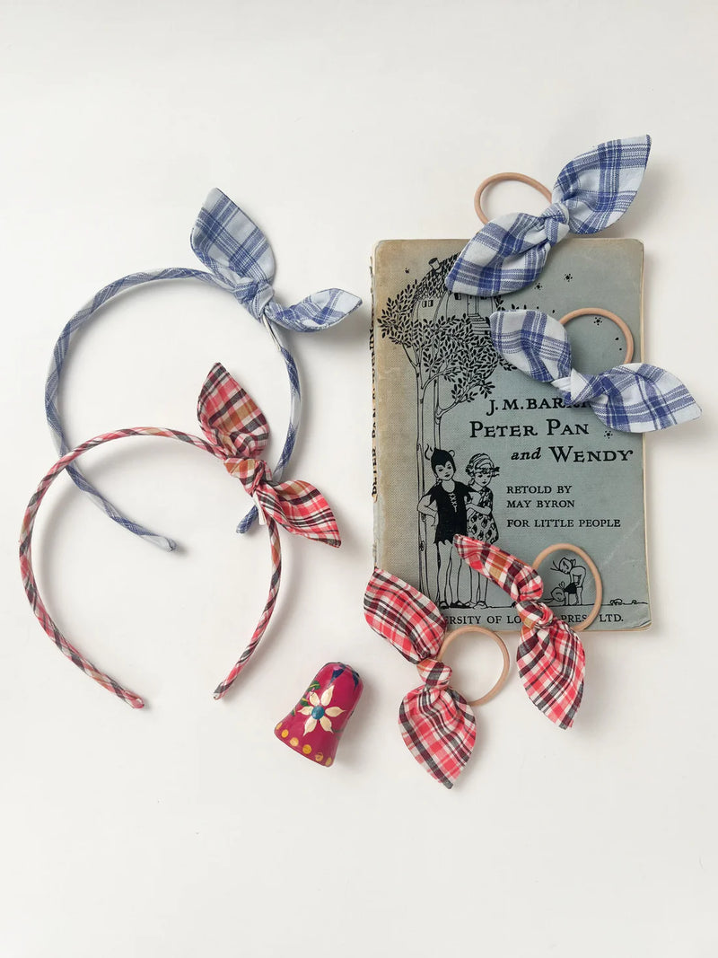 Bunny Hair Ties | Homestead Blue