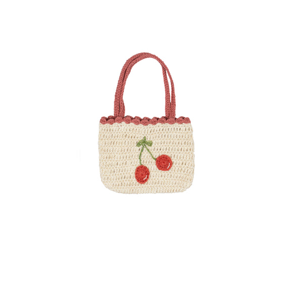 Crochet Purse || Red Cherries