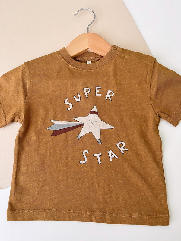 Relaxed Tee || Super Star, , Rylee + Cru - All The Little Bows