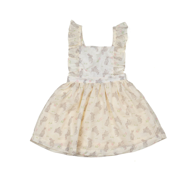 Pinafore Dress || Bunny Meadow