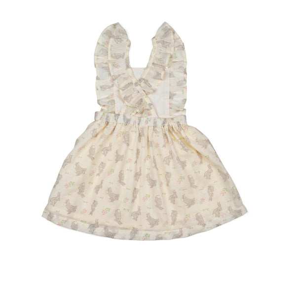 Pinafore Dress || Bunny Meadow