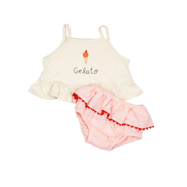 Ruffle Bloomer Set || Gelato