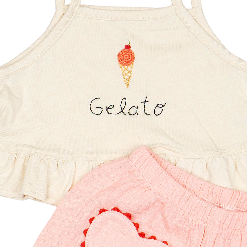Heart Pant Set || Gelato