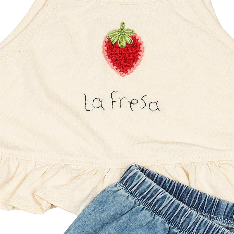 Heart Pant Set || La Fresa Denim