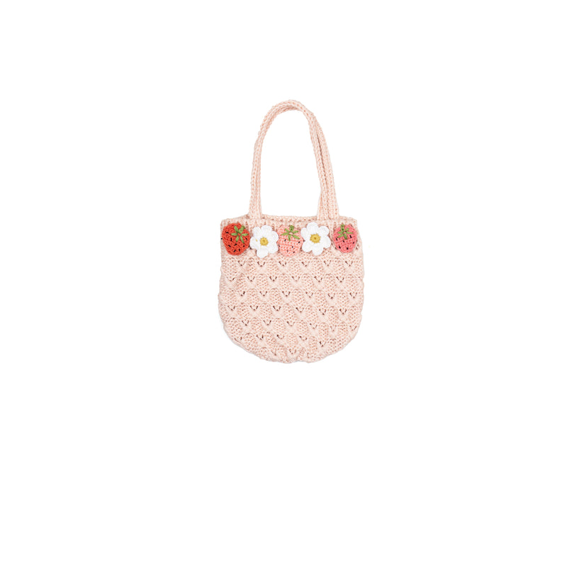 Crochet Purse || Strawberry Daisy