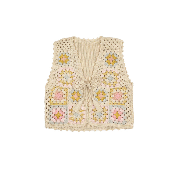 Patchwork Vest || Multicolor