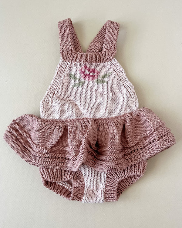 Rose Romper || Misty Rose