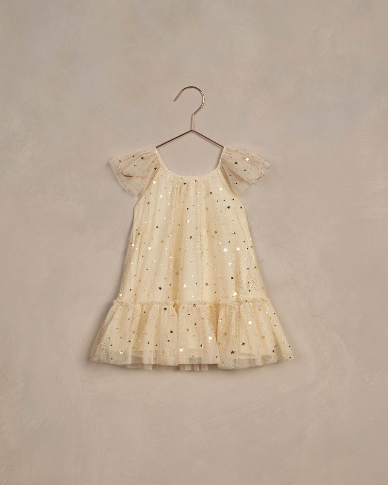 Edie Dress || Champagne Stars