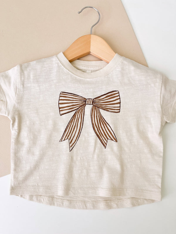 Boxy Tee || Bow, , Rylee + Cru - All The Little Bows