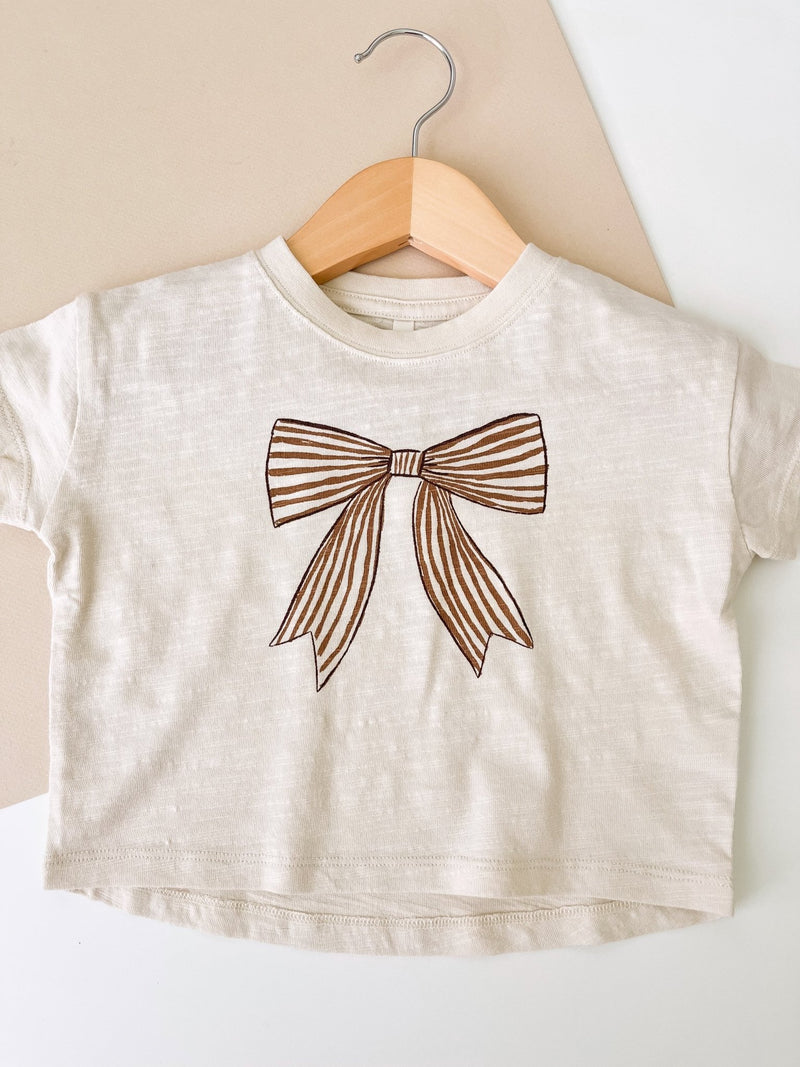 Boxy Tee || Bow, , Rylee + Cru - All The Little Bows