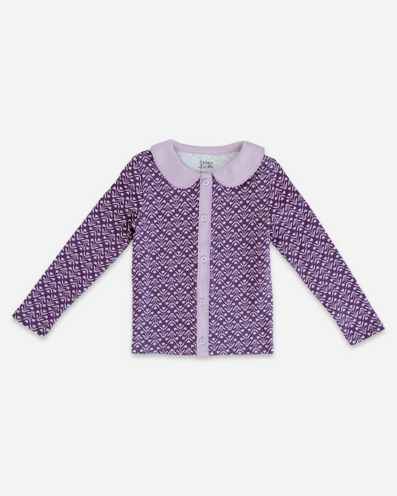 Picnic Blouse | Orchid in Bloom