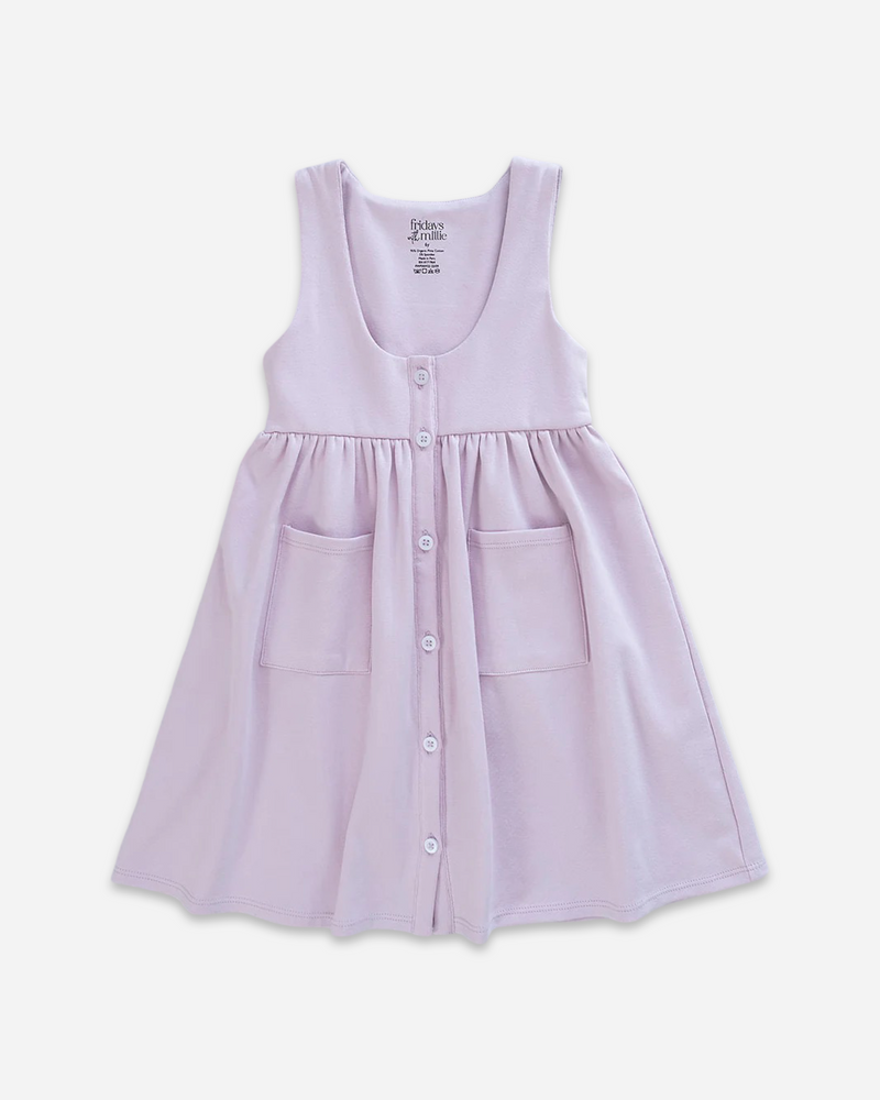 Fable Pinafore | Orchid