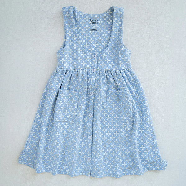 Fable Pinafore | Folk Flower Embroidery