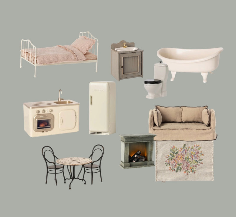 Maileg Miniature Essentials Furniture Bundle