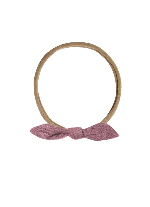 Little Knot Headband || Mulberry, Baby/Toddler Girls Clothing, Quincy Mae - All The Little Bows