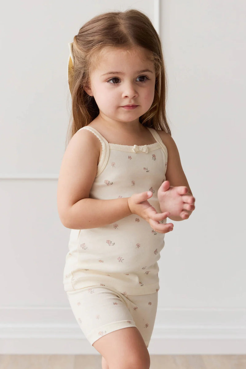 Organic Cotton Singlet - Meredith Egret