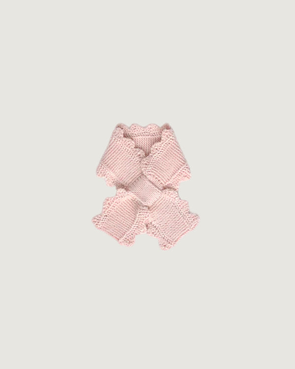 Lace Edge Keyhole Scarf | Blush
