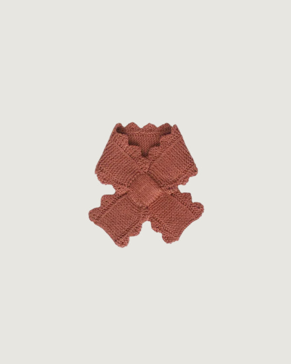 Lace Edge Keyhole Scarf | Madder Root