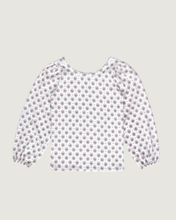 Pima Poet Top | Cameo, Girls T Shirt, Iver & Isla - All The Little Bows
