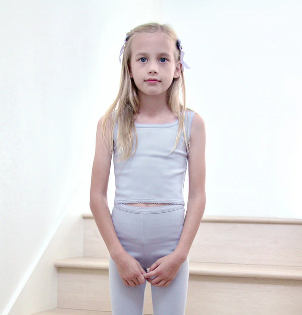 Pima Crop Tank | Heather