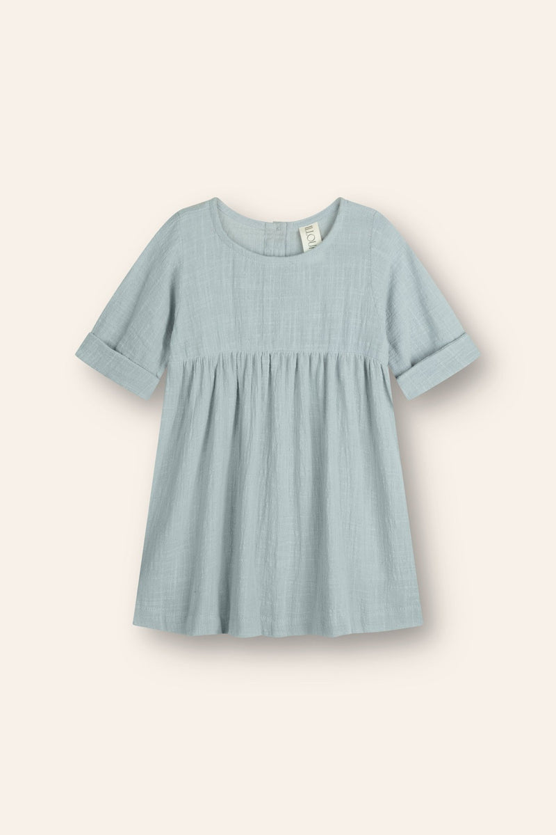 Koa Dress || Pale Indigo, , Illoura the Label - All The Little Bows