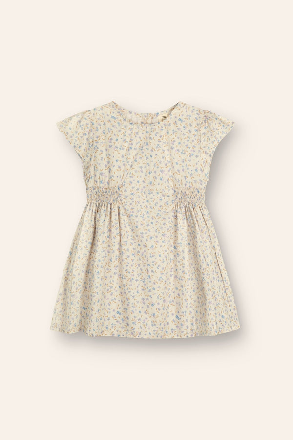 Blossom Dress || Indigo Bloom, , Illoura the Label - All The Little Bows