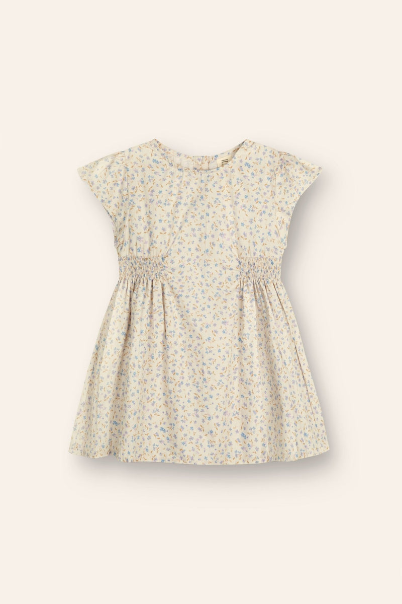 Blossom Dress || Indigo Bloom, , Illoura the Label - All The Little Bows